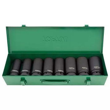 Набор головок ударных длинных 1" 24-41мм 8ед. TOPTUL GDAD0804 19234 фото