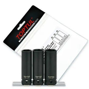Набор головок 1/2" для шиномонтажа 3ед. GDAG0301 TOPTUL 27325 фото