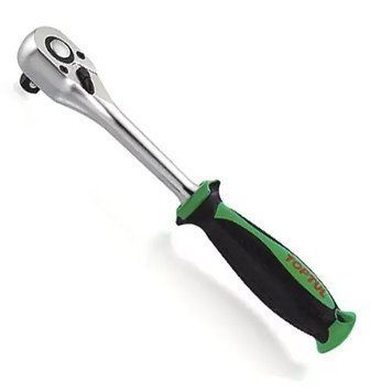 Трещотка 1/2" 36 зубцов (резиновая ручка) TOPTUL CMBG1627 18275 фото