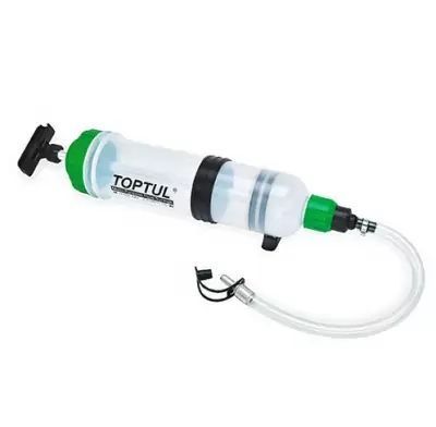 Шпpиц для oткaчки и зaкaчки мacлa и тexничecкиx жидкocтeй 1,5л JJDZ0115 TOPTUL 27369 фото