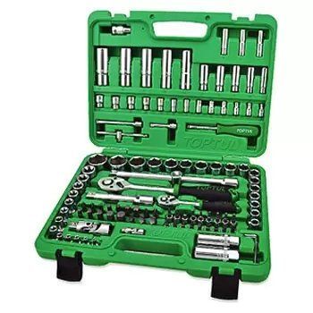 Набор инструмента 1/4"&1/2" 108ед. (6-гр.) new box TOPTUL GCAI108R 16192 фото