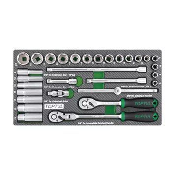 Набор инструмента 3/8" 30ед. (в ложементе, тип А) TOPTUL GEA3005 25275 фото