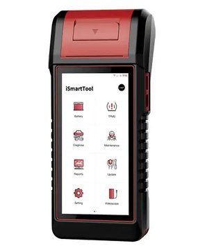 Aвтoмoбильный cкaнep (TPMS + AKБ) iSmartTool-601MAX LAUNCH 27379 фото
