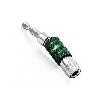 Держатель бит магнитный 1/4" с шарниром под шуруповерт (с фиксатором) TOPTUL FTGA0808 17936 фото