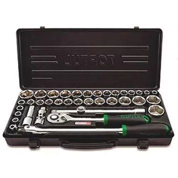 Набор инструмента 1/2" (дюйм+метр.) 38ед. TOPTUL GBB38190 25718 фото
