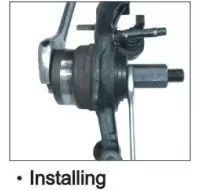 Съемник подшипников передней ступицы JTC 1001 16800 фото