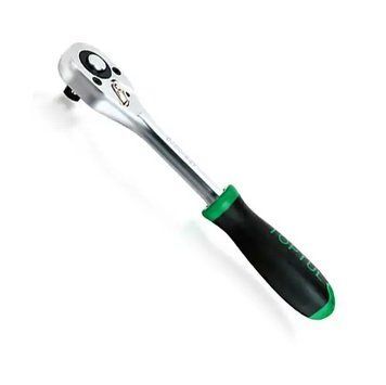 Трещотка 1/2" 24 зубца (резиновая ручка) CJBC1627 TOPTUL 27083 фото