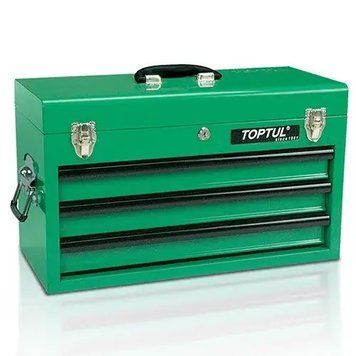 Ящик для инструмента 3 секции 508(L)x232(W)x302(H)mm TOPTUL TBAA0303 19265 фото
