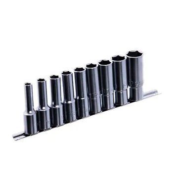 Набор головок длинных 1/2" 9ед. 8,10,12~15,17,19,22мм (на планке) TOPTUL GAAQ1605U 19661 фото