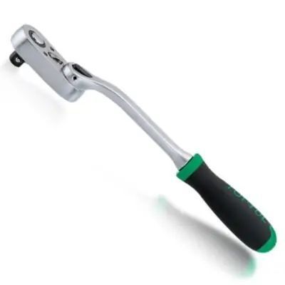 Трещотка 1/4" с поворотной головкой 48 зубцов TOPTUL CJEK0819 16464 фото