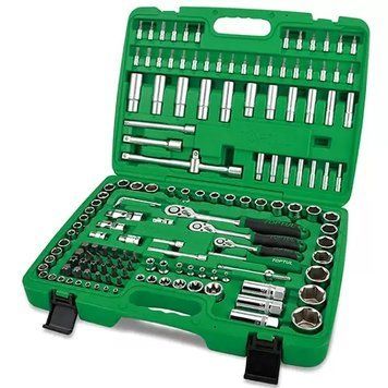 Набор инструмента комбинированный 1/4"&3/8"&1/2" 151ед. TOPTUL GCAI151R 19694 фото