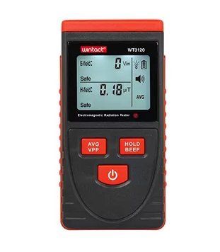 Тестер электромагнитного излучения (1-1999В/м, 0.01-99,99&mu;t) WT3120 WINTACT 27139 фото