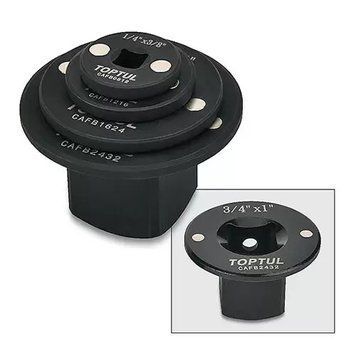 Набор переходников магнитных 1/4"-1" 4ед. TOPTUL GAAR0404 26191 фото