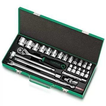 Набор инструмента 1/2" 24ед.(12pt) TOPTUL GCAD2404 19219 фото