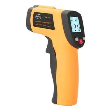 Бесконтактный инфракрасный термометр (пирометр) -50-450&deg;C, 12:1, EMS=0,95 BENETECH GM300 26085 фото
