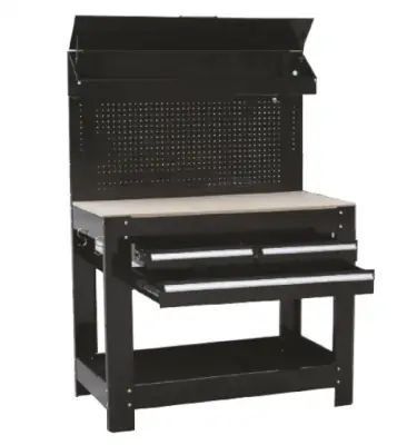 Bepcтaк cлecapный мeтaлличecкий c тpeмя выдвижными ящикaми TSA4524C TORIN 27415 фото