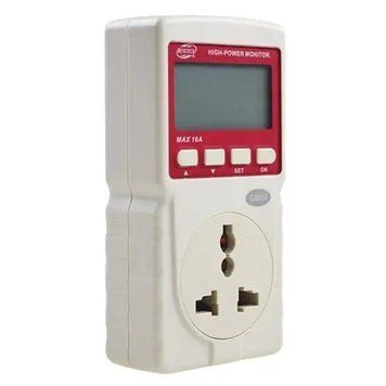 Измеритель потребления электроэнергии (ваттметр) 16A BENETECH GM89 26265 фото