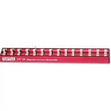 Держатель для головок (планка магнитная) 1/4"*240*14PCS TOPTUL PBKB2R2414 19335 фото