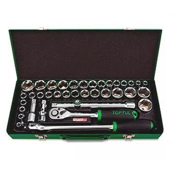 Набор инструмента 1/2" (дюйм+метр.) 38ед. TOPTUL GCAD3803 19223 фото