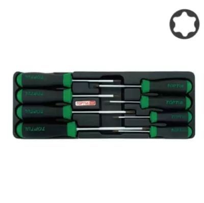 Набор отверток TORX T9-T40 8ед. (в ложементе, тип А) GAAT0813 TOPTUL 27051 фото